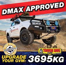 Tough Dog Isuzu DMAX 2020+ 3695KG GVM Upgrade