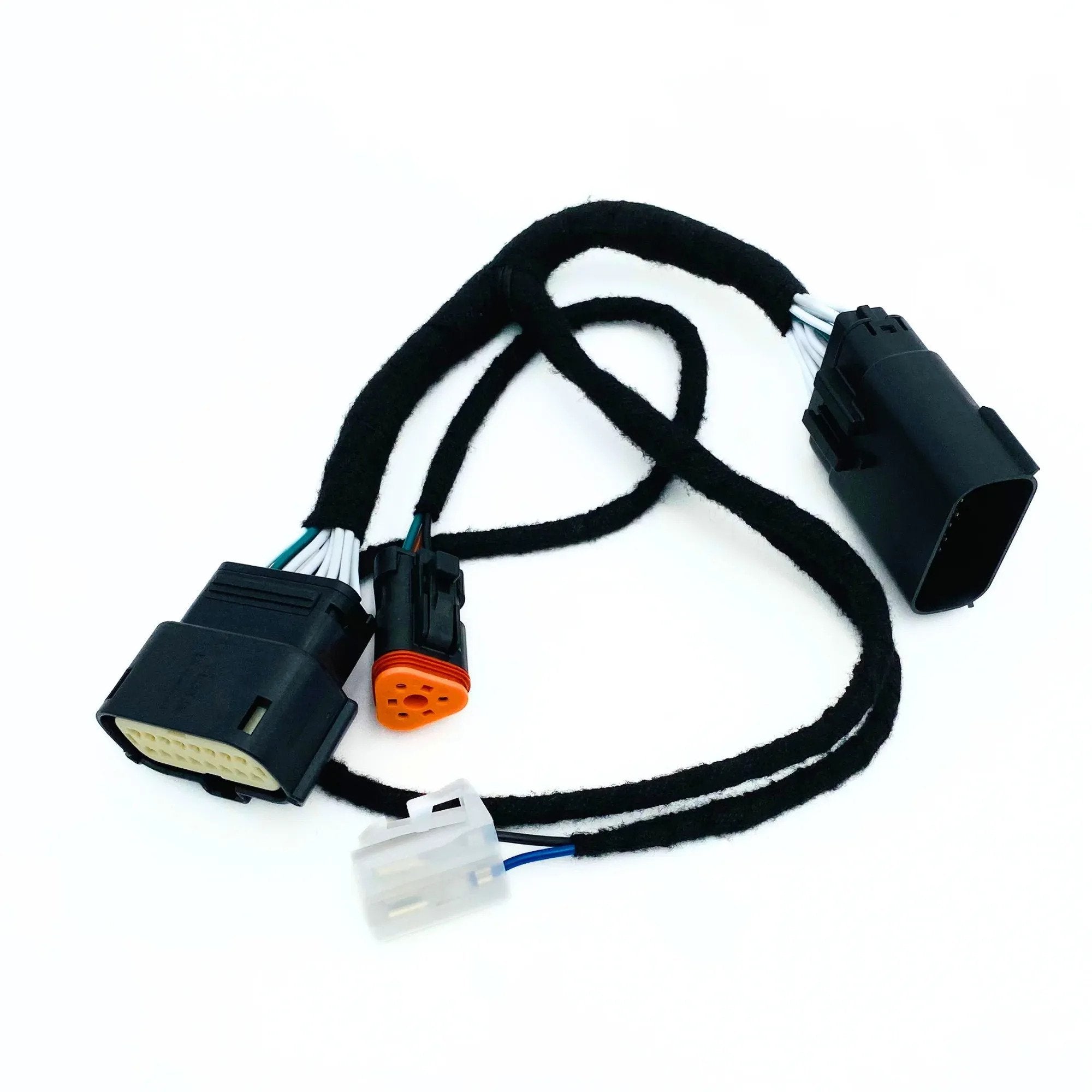 16 Pin Patch Harness, Braided suits Ford F-250 Super Duty/F-350 Super Duty (20-22) by Outback Kitters