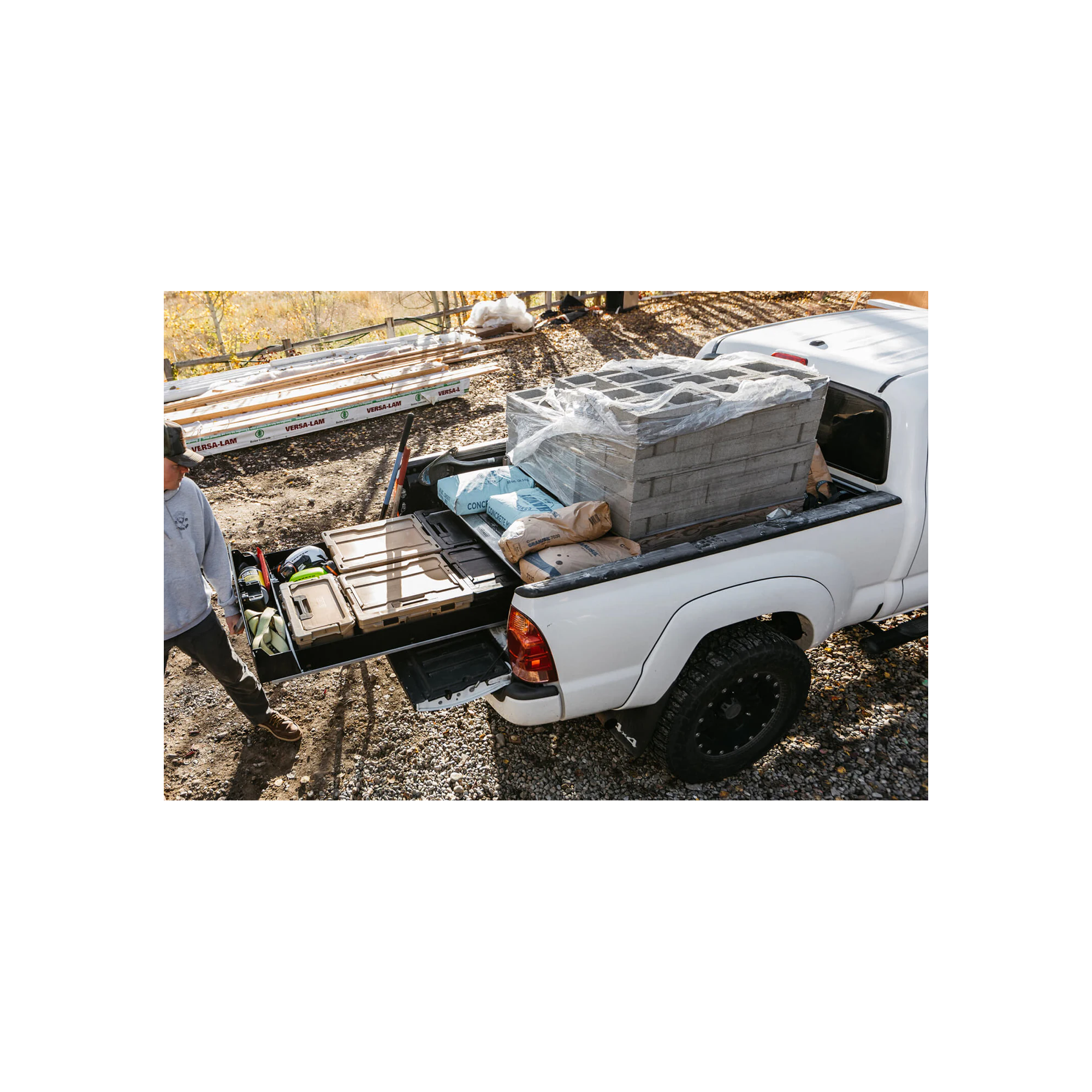 Drawer System + Premium Accessory Pack suits 2020+ Jeep Gladiator by DECKED