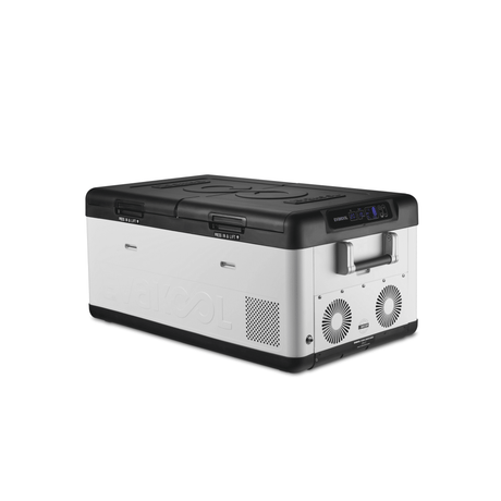 EVAKOOL 80L Down Under II Fridge Freezer DU280-DZ-BLK
