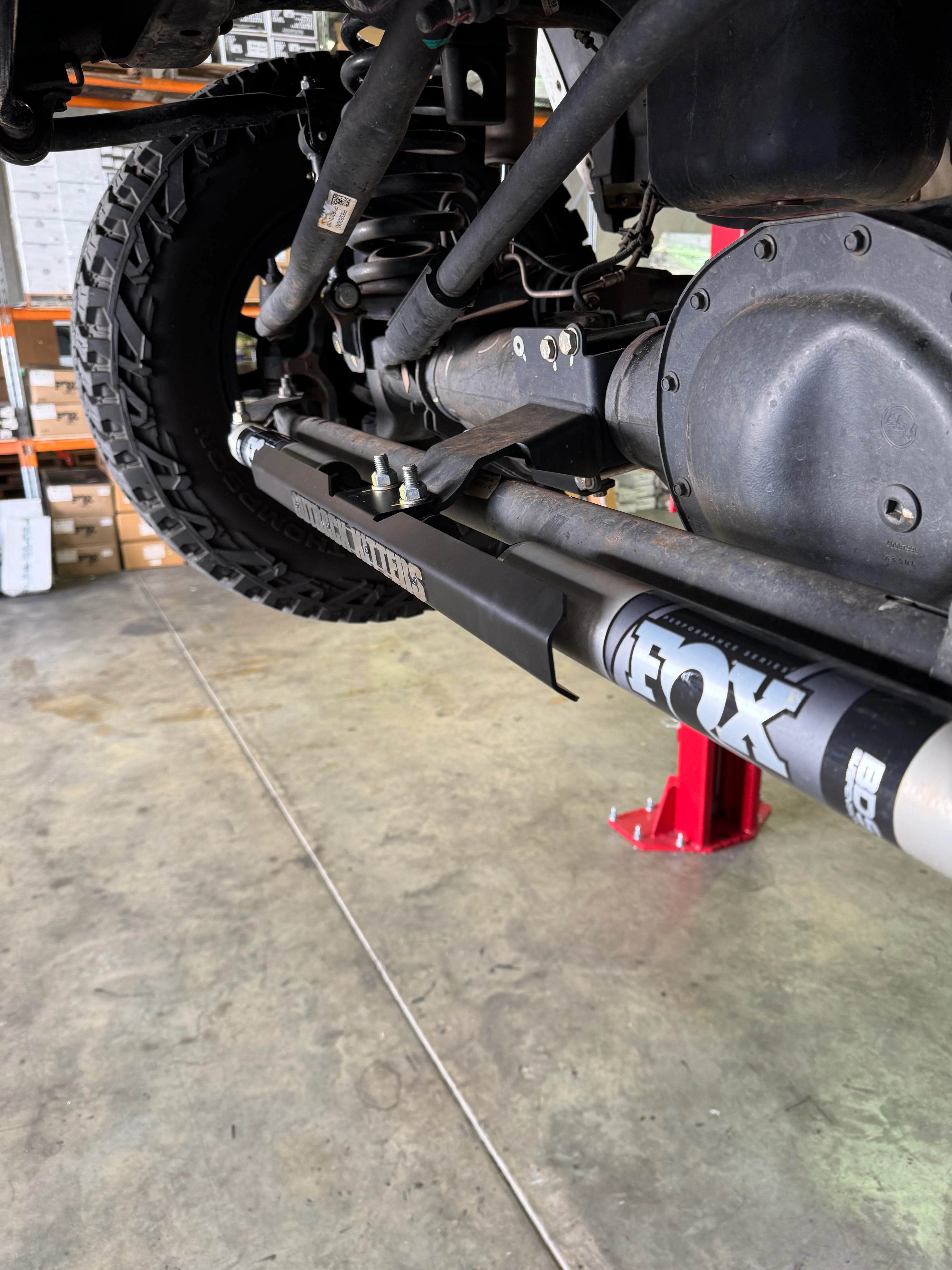 Dual Steering Stabiliser Protection Plate by Outback Kitters
