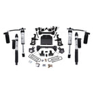 4" Lift Kit with OK 2.5" Remote Reservoir Shocks by Zone Offroad