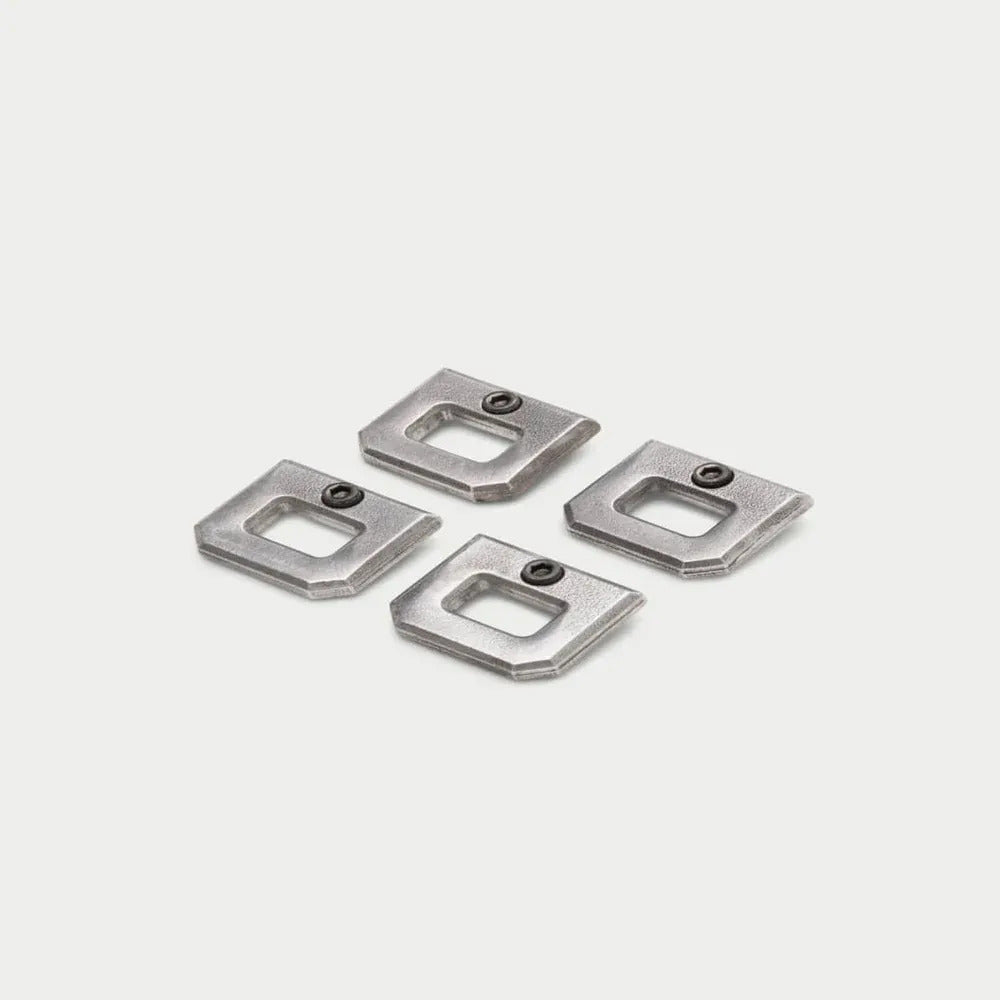D-Ring Tie Downs for CargoGlide 2.0 - set of four (4) D-Mounts and fasteners by DECKED