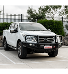 BT50 UP UR 2012-2020 707-02 Falcon Bull Bar Black A-Frame Package (LED Foglight) - SKU MCC-06002-702FOGUP