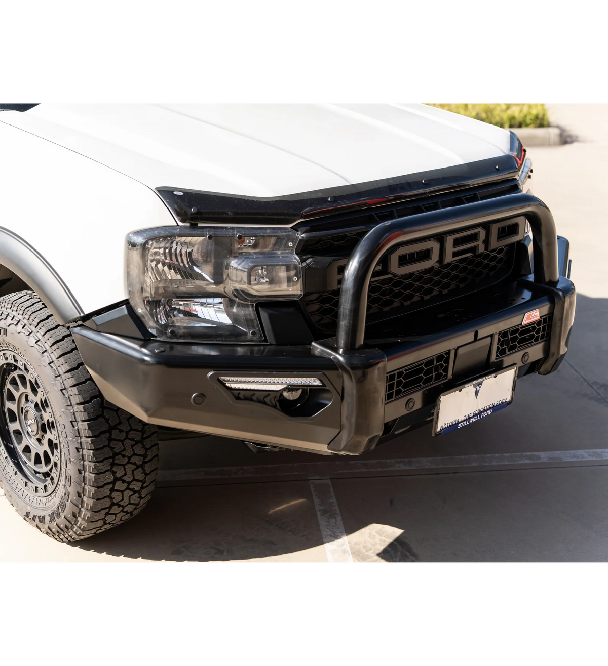 Next-Gen Ranger/Everest 2022-On - 808-01 Phoenix Bull Bar Single Black Loop Package - SKU MCC-05010-801SBL