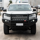 Hilux 2026-On (9th Gen) 707-02 Falcon Bull Bar Black A-Frame Package (LED Foglight)