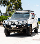 MUX RF 2013-2016 707-01 Falcon Bull Bar Triple Stainless Loops Package (LED Foglight) - SKU MCC-08003-701FOGUP