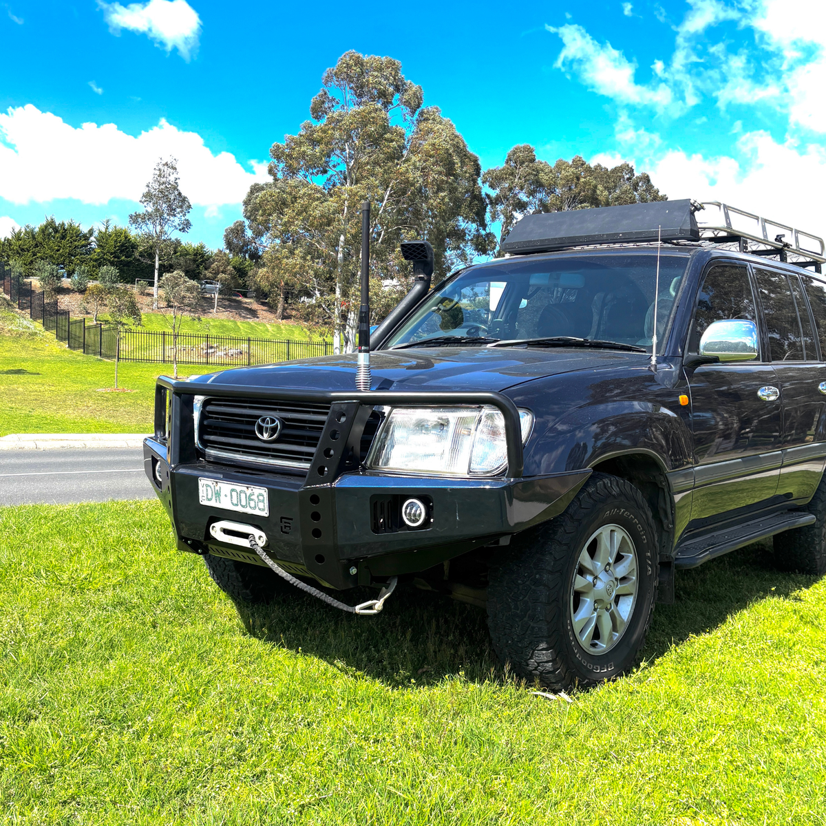 Raslarr 100 Series IFS Toyota Landcruiser Dallas Bull Bar