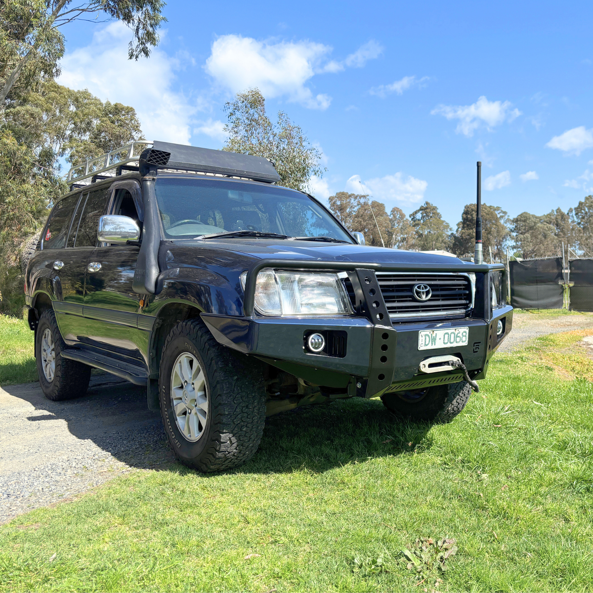 Raslarr 100 Series IFS Toyota Landcruiser Dallas Bull Bar