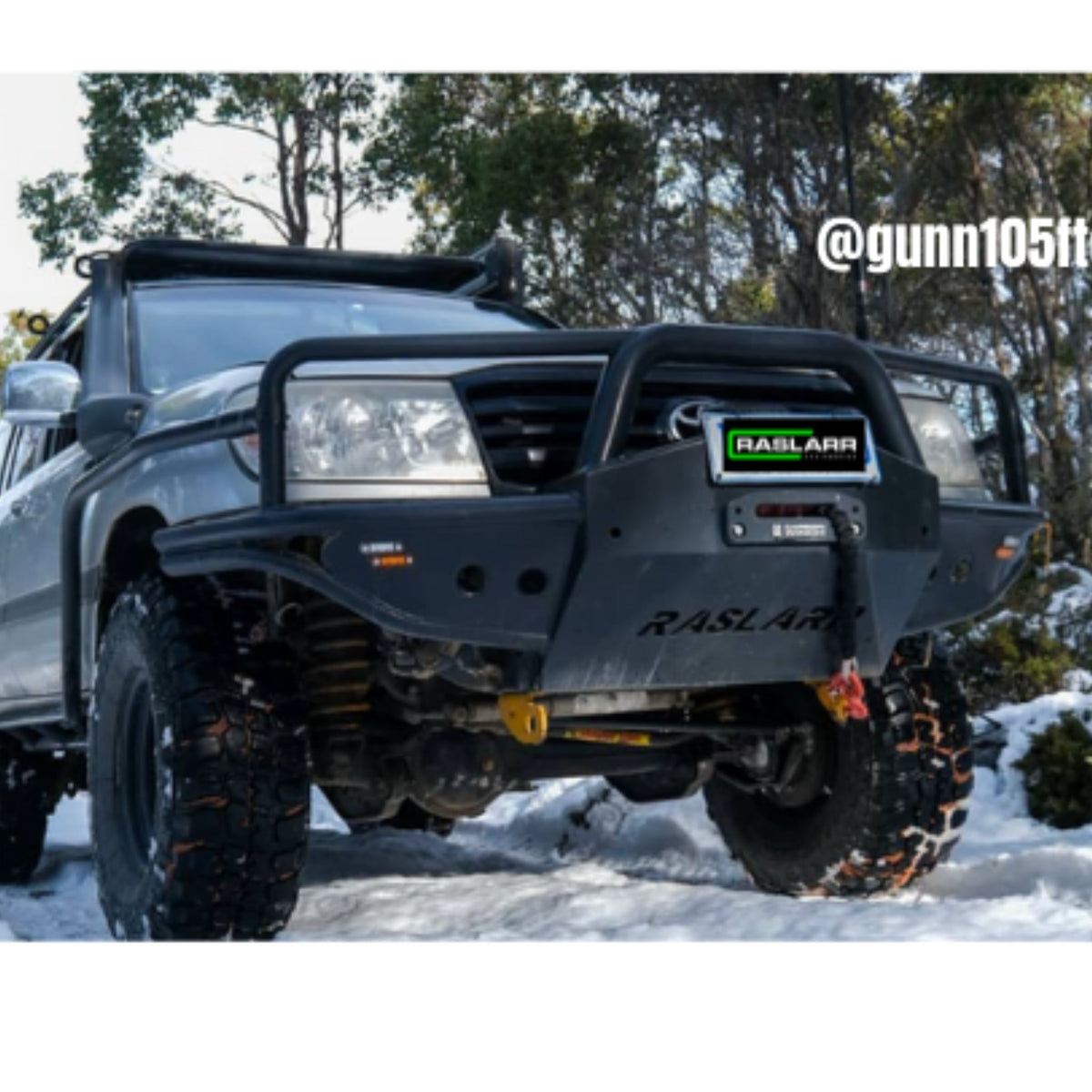 Raslarr 105 Series Toyota Landcruiser Azza Bull Bar
