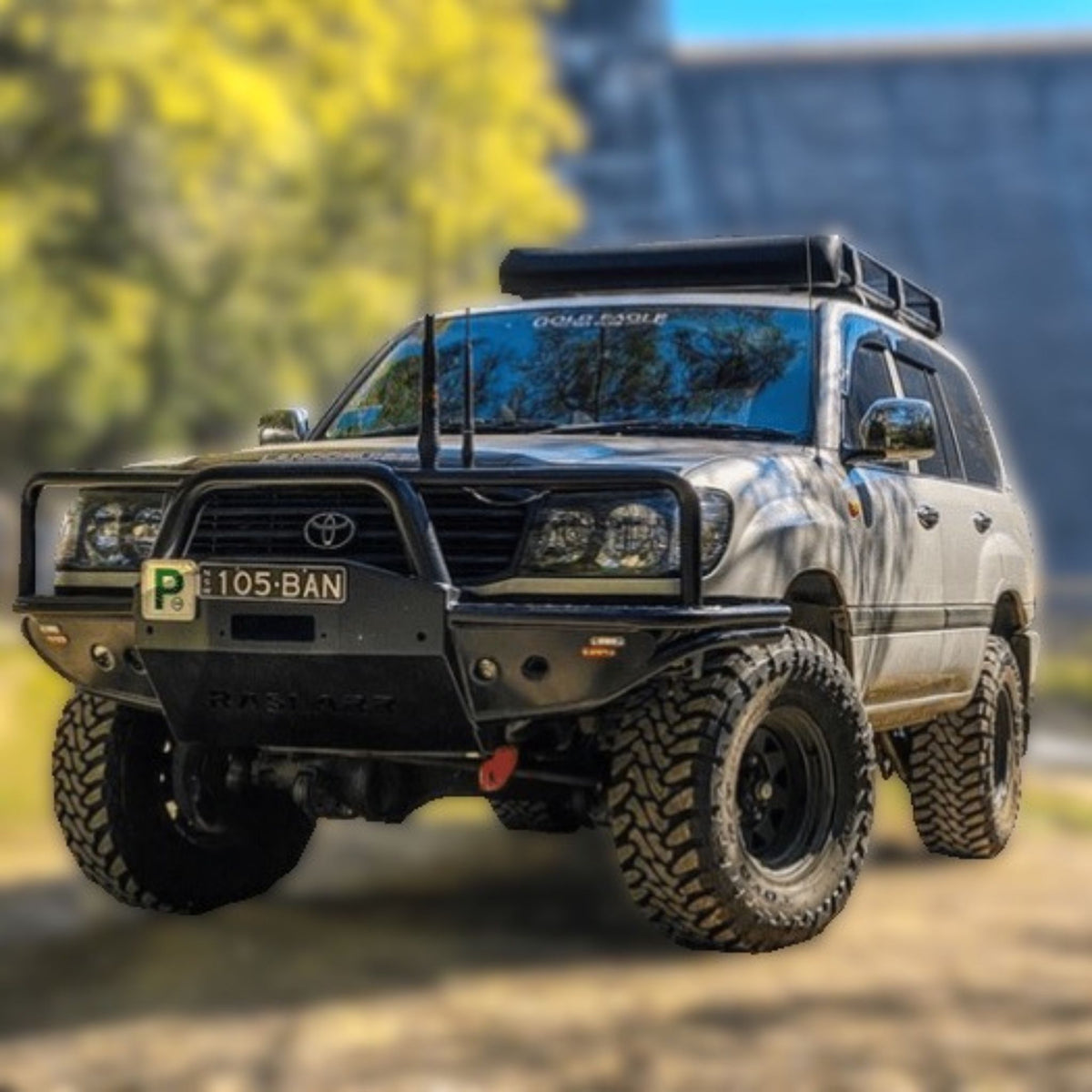 Raslarr 105 Series Toyota Landcruiser Azza Bull Bar