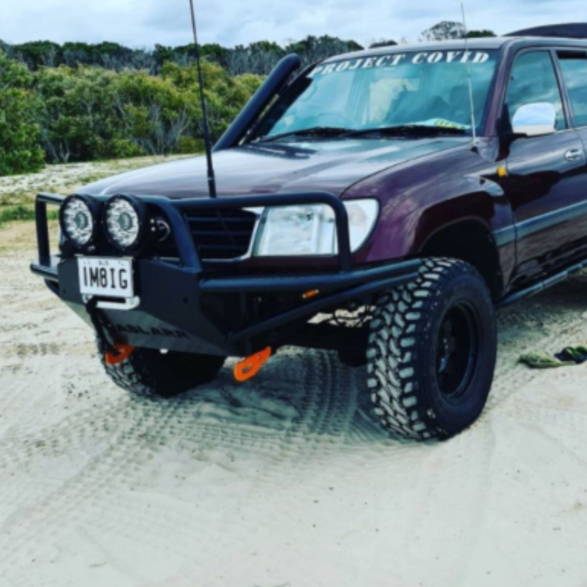 Raslarr 105 Series Toyota Landcruiser Comp Bull Bar