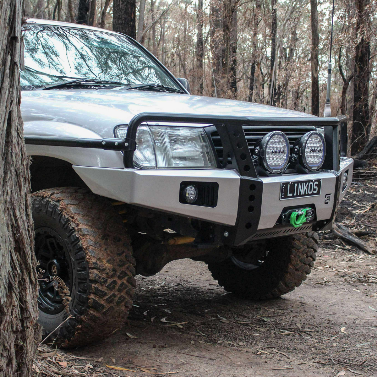 Raslarr 105 Series Toyota Landcruiser Dallas Bull Bar