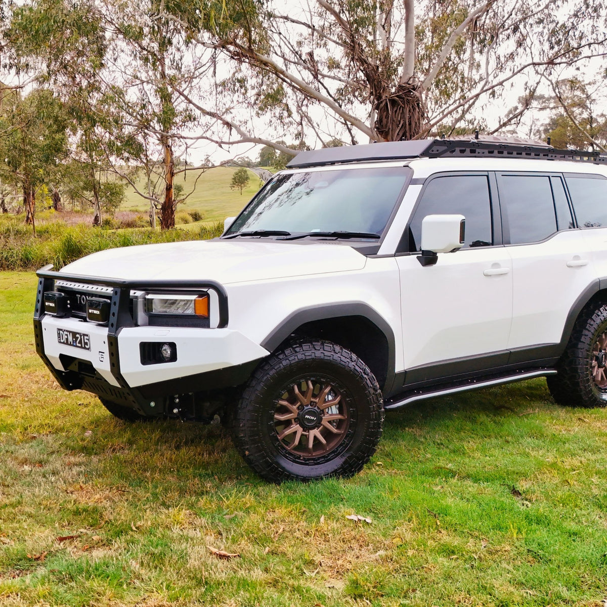 Raslarr 250 Series Toyota Landcruiser Prado Hooped Dallas Bull Bar