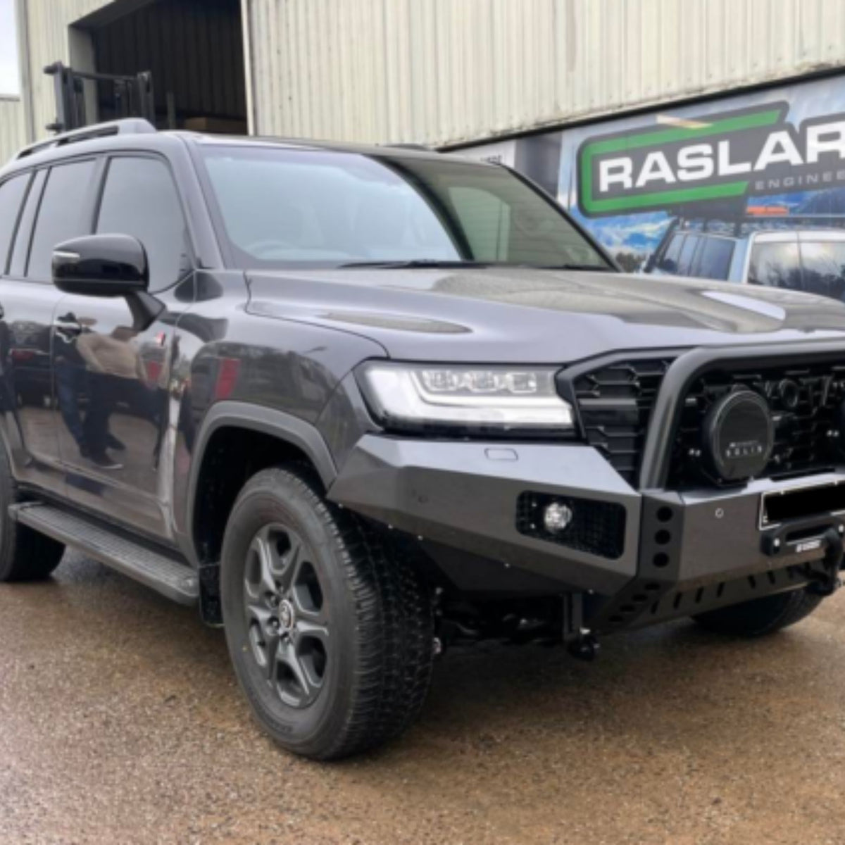 Raslarr 300 Series Toyota Landcruiser 3 inch BIG HOOP Bull Bar