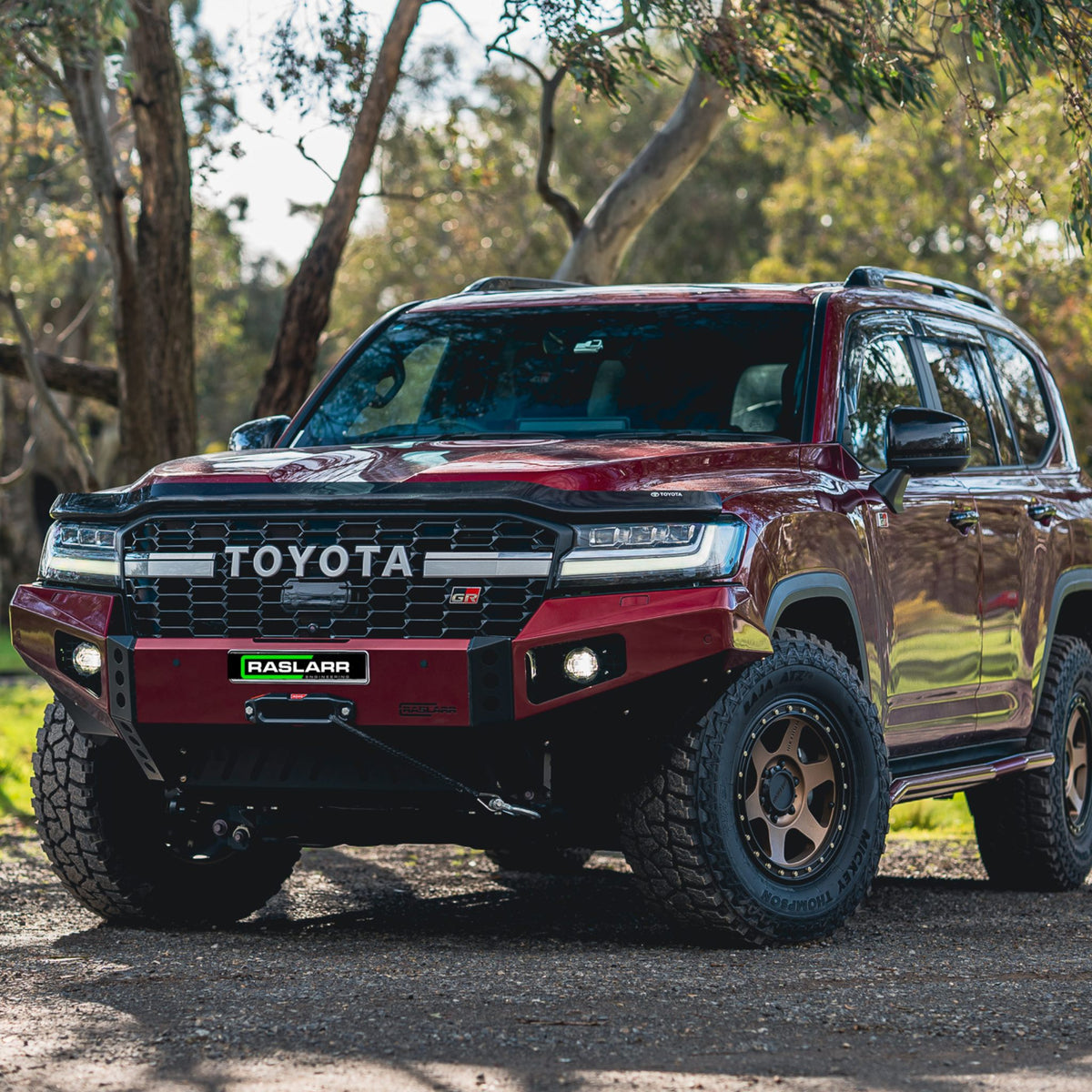 Raslarr 300 Series Toyota Landcruiser NO HOOP Bull Bar