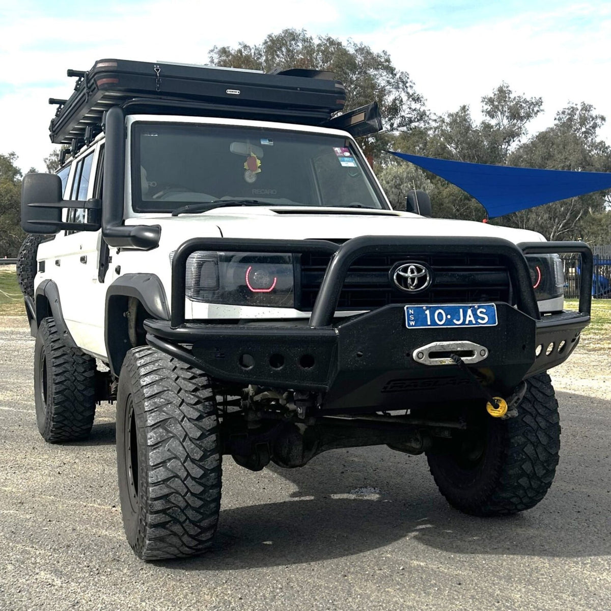 Raslarr 76 Series Toyota Landcruiser Azza Bull Bar