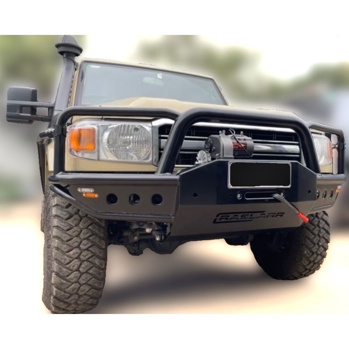 Raslarr 79 Series Single Cab Toyota Landcruiser Azza Bull Bar