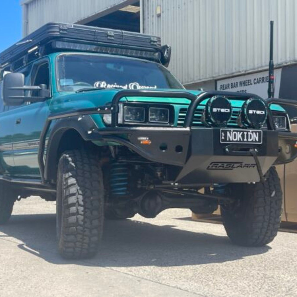 Raslarr 80 Series Toyota Landcruiser New Style Azza Bull Bar