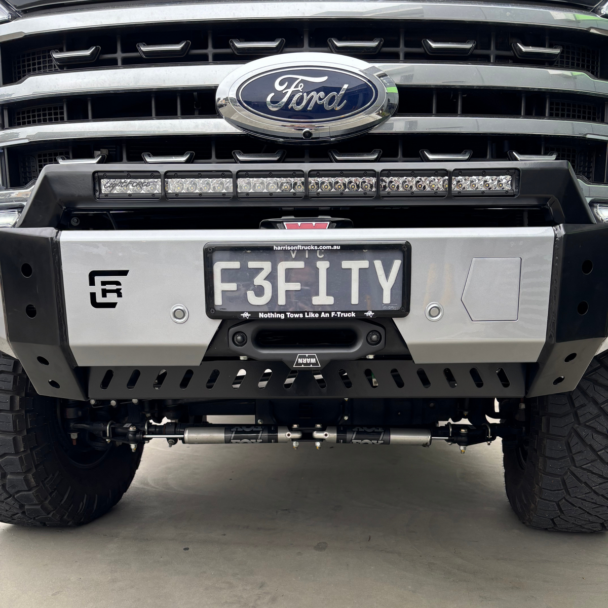 Raslarr Ford F250 F350 Winter Low Line Bull Bar