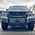 Raslarr Winter Heavy Duty Light Bar fitment on Nissan Y62 Patrol