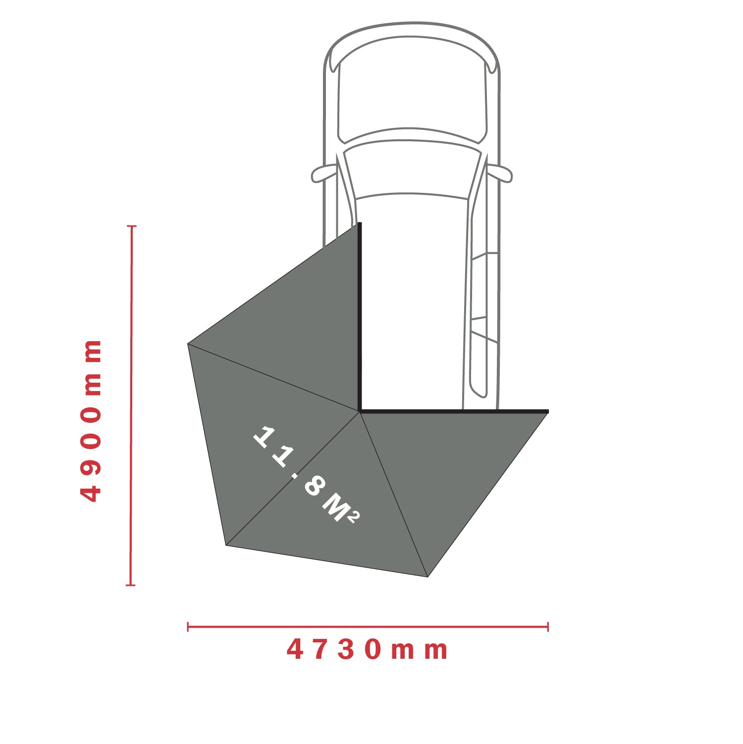 KOZI 270 AWNING – PRO4x4