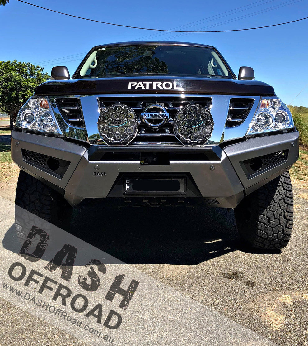 DASH OFFROAD Y62 NISSAN PATROL PREDATOR FRONT BAR FOR SERIES 14 pro4x4