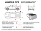 LOAD BED RACK MEASURING TIPS-DL